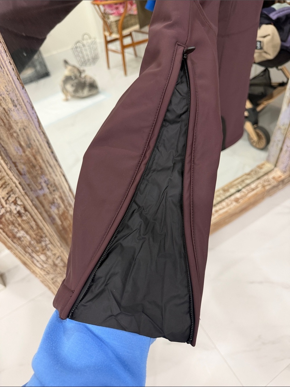 NWT Zara Plum Ski Pants - Picture 9 of 11